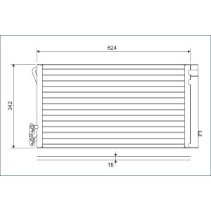 VALEO 814012 Condensatore climatizzatore