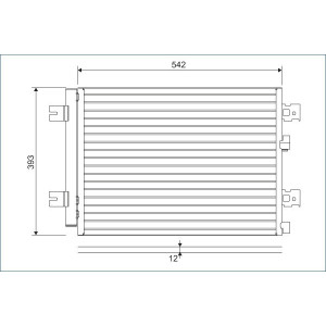 VALEO 814077 Condensatore climatizzatore