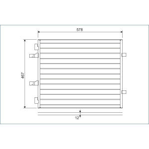 VALEO 814172 Condensatore climatizzatore
