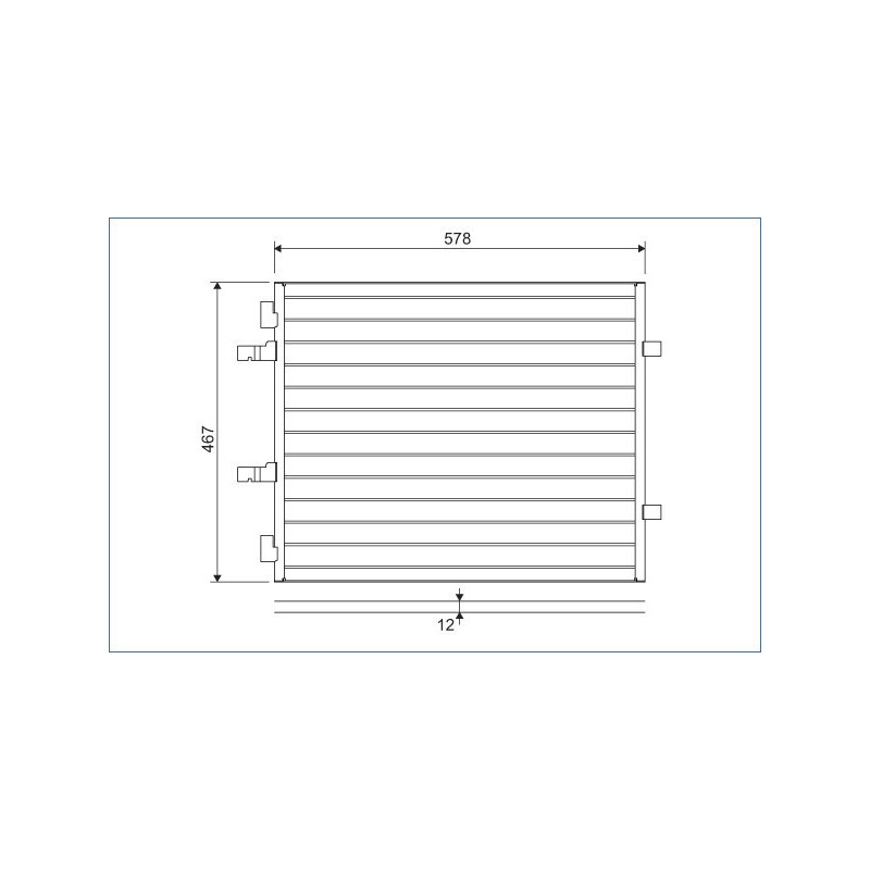 VALEO 814172 Condensador de aire acondicionado