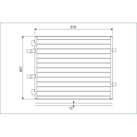 VALEO 814172 Condensatore climatizzatore
