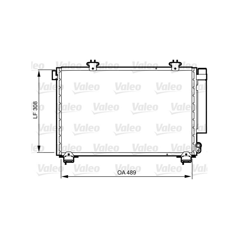 VALEO 814307 Condensador de aire acondicionado
