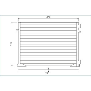 VALEO 817577 Condensador de aire acondicionado