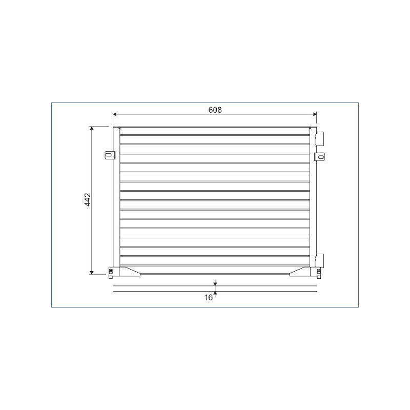 VALEO 817577 Condensador de aire acondicionado