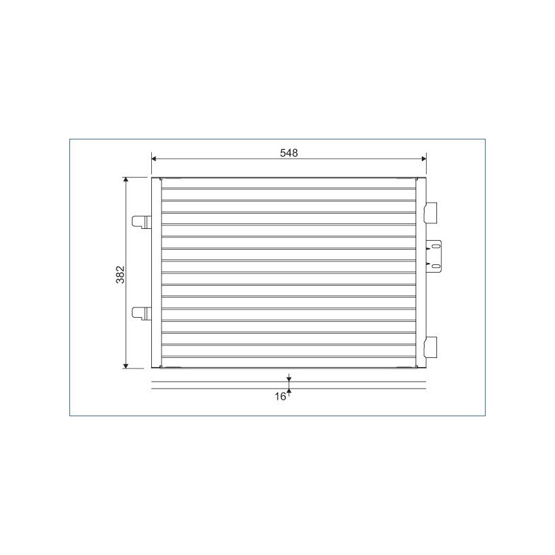 VALEO 817602 Air conditioning condenser