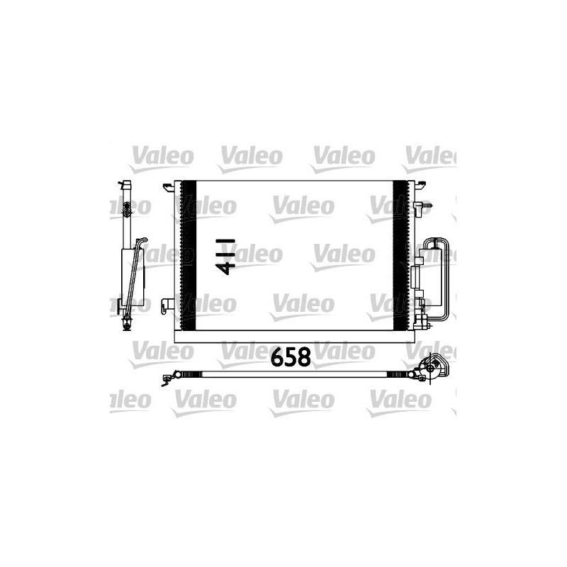 VALEO 817647 Condensador de aire acondicionado