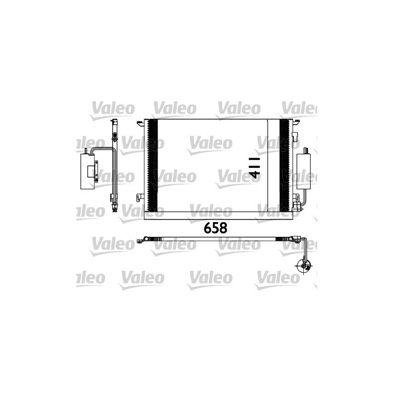 VALEO 817648 Skraplacz klimatyzacji