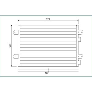 VALEO 817701 Condensador de aire acondicionado
