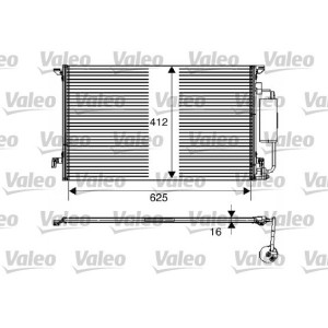 VALEO 817712 Skraplacz klimatyzacji