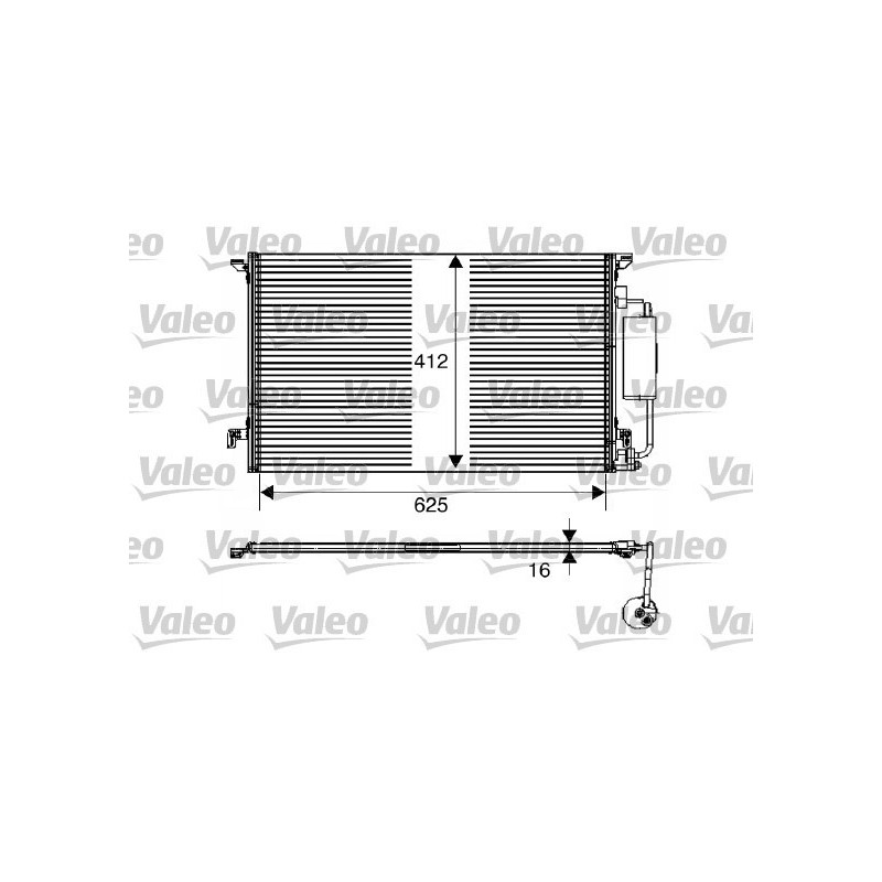 VALEO 817712 Klimakondensator