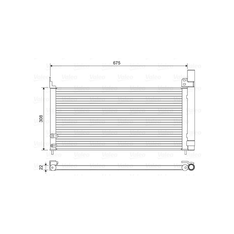 VALEO 814415 Condensador de aire acondicionado