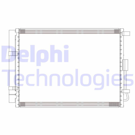 DELPHI CF20304 Klimakondensator
