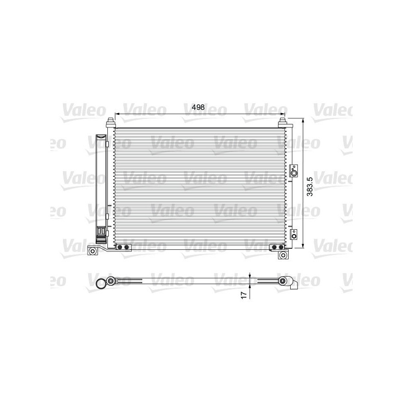 VALEO 814403 Skraplacz klimatyzacji