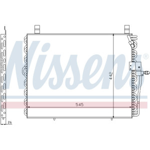 NISSENS 94176 Klimakondensator