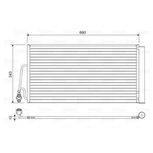 VALEO 814409 Condensador de aire acondicionado
