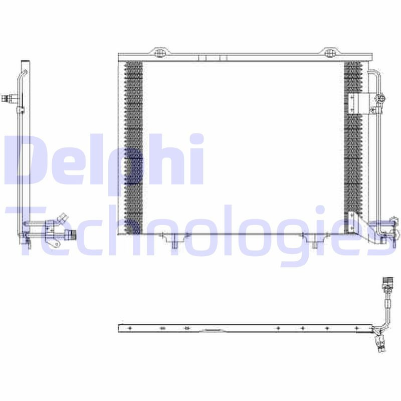 DELPHI TSP0225432 Skraplacz klimatyzacji