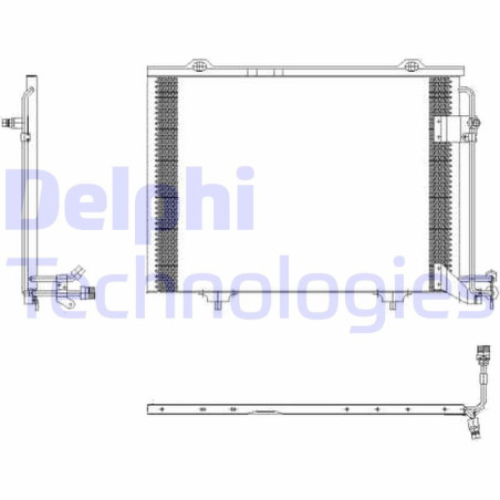 DELPHI TSP0225432 Skraplacz klimatyzacji