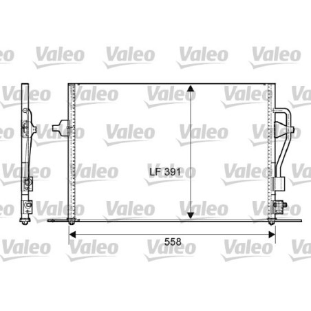 VALEO 817232 Condensatore climatizzatore