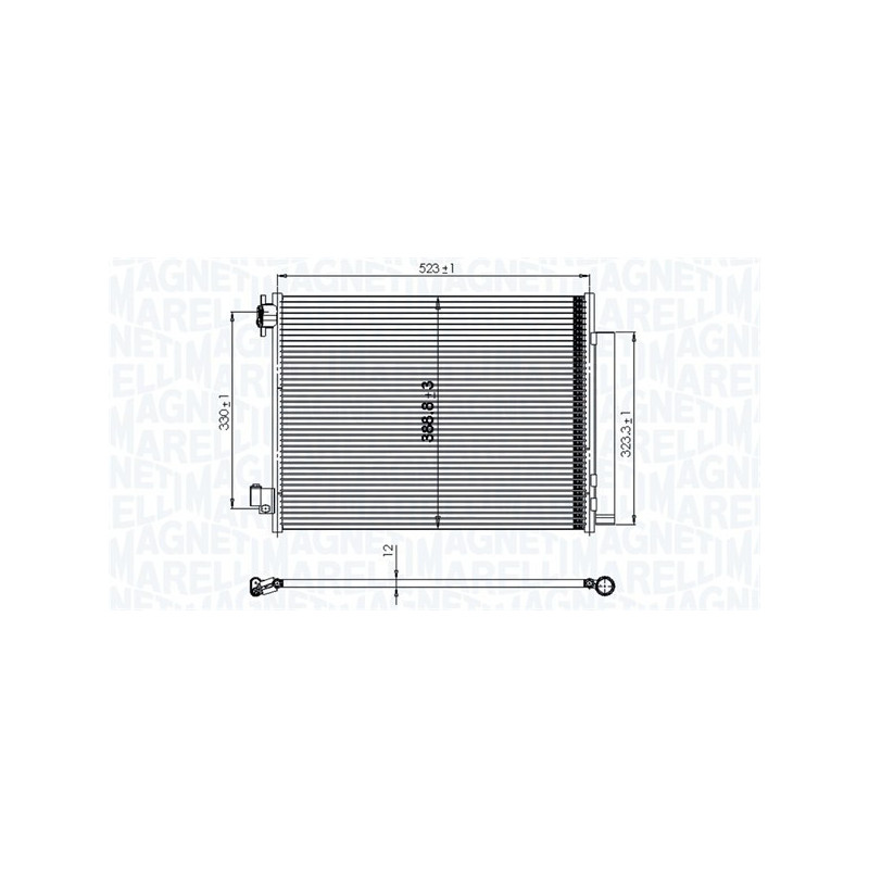 MAGNETI MARELLI 350203823000 Condensatore climatizzatore