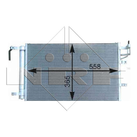 NRF 35982 Air conditioning condenser