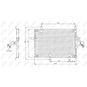 NRF 35052 Klimakondensator