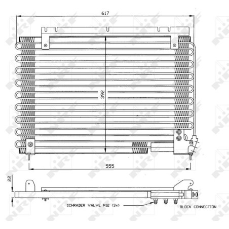 NRF 35191 Skraplacz klimatyzacji