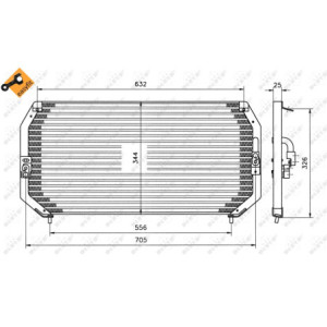 NRF 35193 Skraplacz klimatyzacji