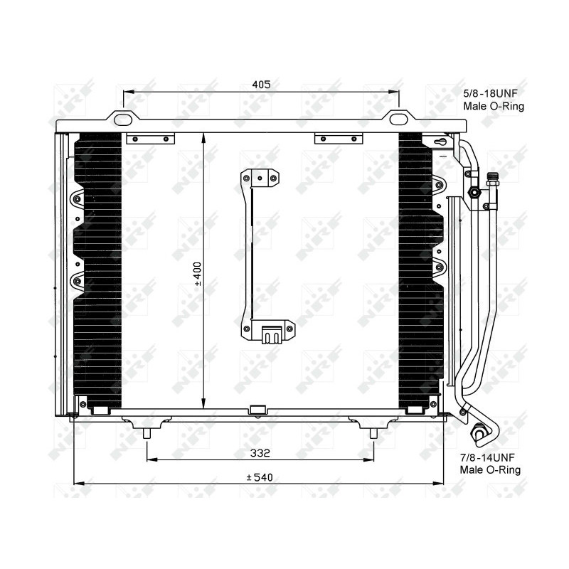 NRF 35215 Condensatore climatizzatore