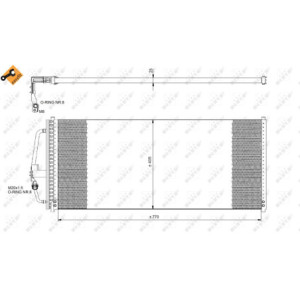 NRF 35277 Condensador de aire acondicionado