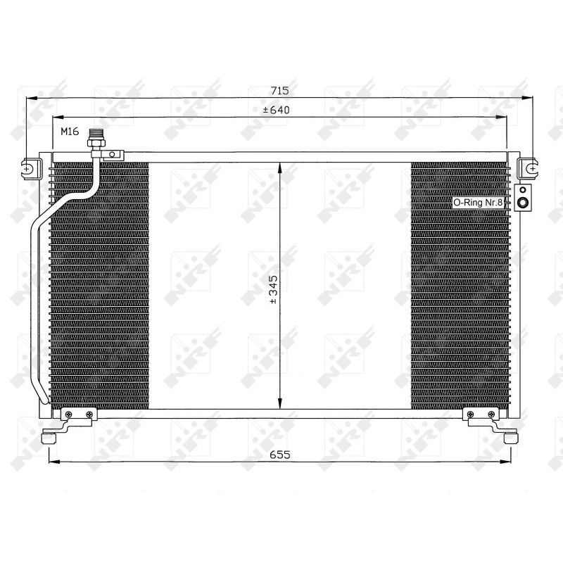 NRF 35374 Klimakondensator