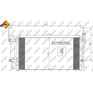 NRF 35429 Condensador de aire acondicionado