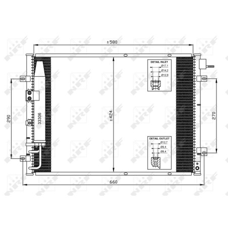 NRF 35515 Skraplacz klimatyzacji