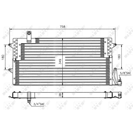 NRF 35534 Skraplacz klimatyzacji