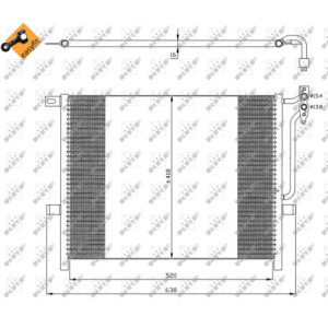 NRF 35589 Condensador de aire acondicionado