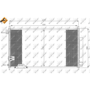 NRF 35740 Condensatore climatizzatore