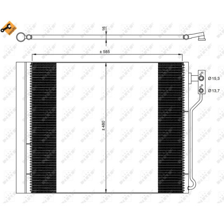 NRF 35971 Skraplacz klimatyzacji