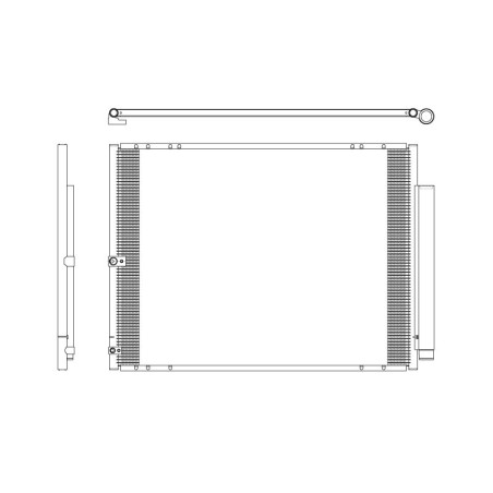 NRF 350276 Air conditioning condenser
