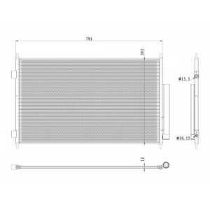 NRF 350426 Condensatore climatizzatore
