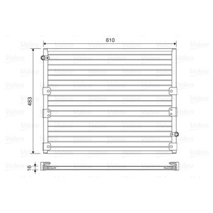 VALEO 814176 Klimakondensator