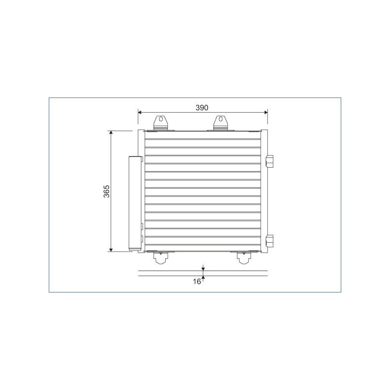 VALEO 822577 Skraplacz klimatyzacji
