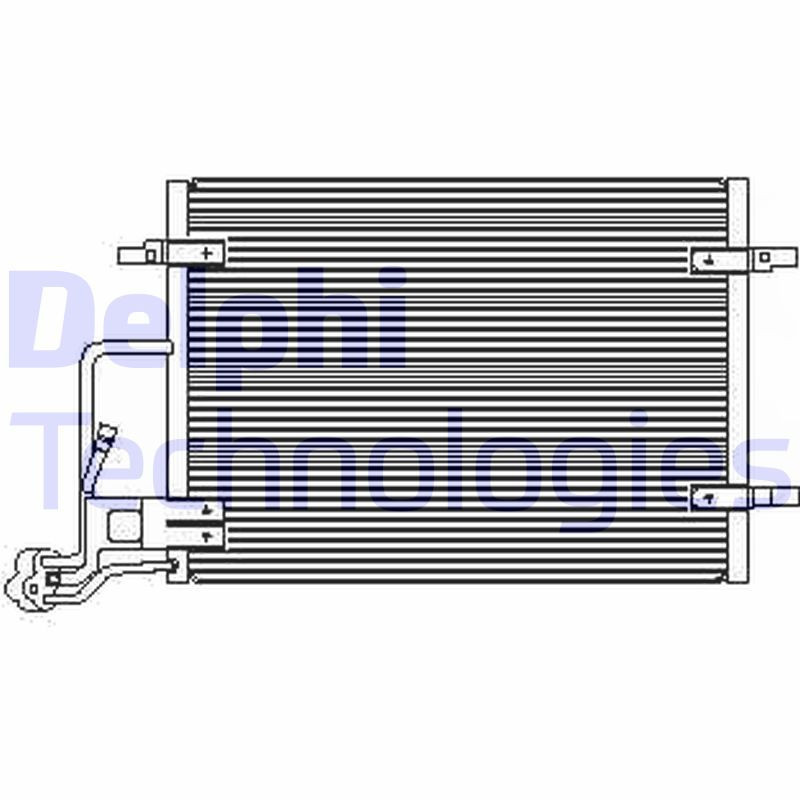 DELPHI TSP0225453 Skraplacz klimatyzacji