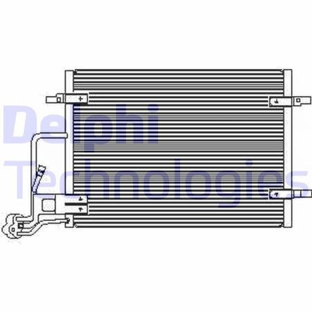DELPHI TSP0225453 Skraplacz klimatyzacji