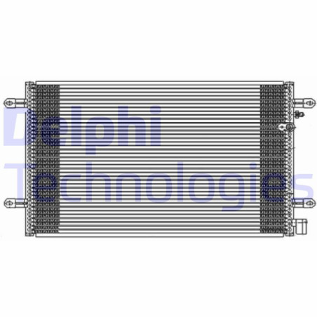 DELPHI TSP0225591 Skraplacz klimatyzacji
