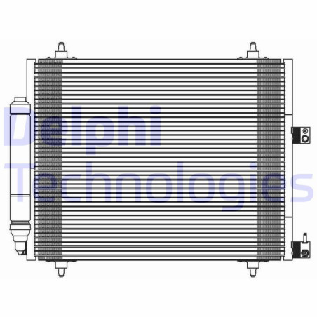 DELPHI TSP0225595 Condensatore climatizzatore