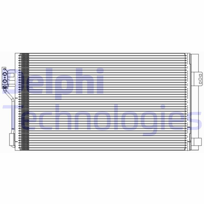 DELPHI TSP0225611 Skraplacz klimatyzacji