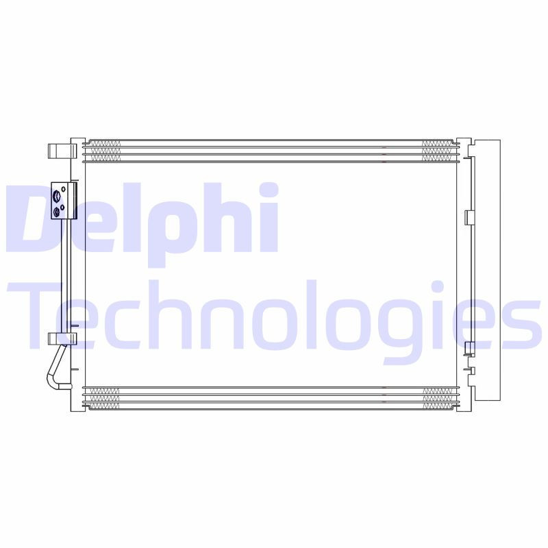 DELPHI CF20314 Skraplacz klimatyzacji
