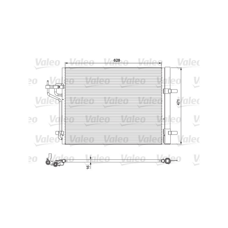 VALEO 814390 Condenseur de climatisation
