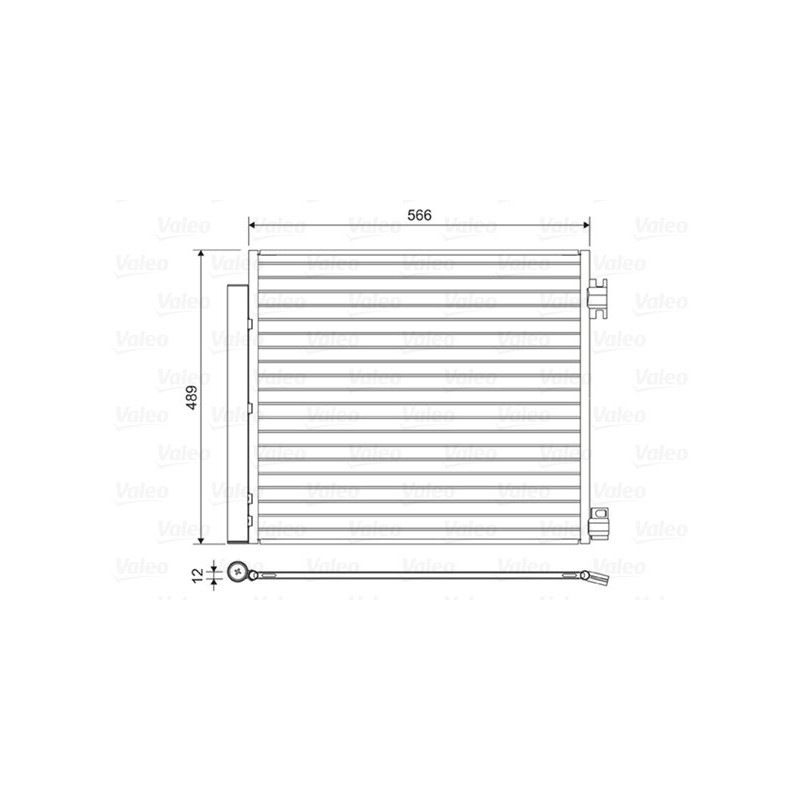 VALEO 822559 Skraplacz klimatyzacji