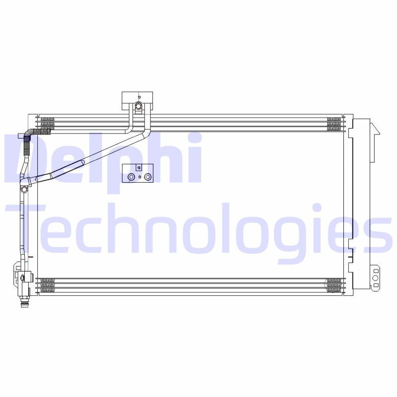 DELPHI CF20309 Condensador de aire acondicionado
