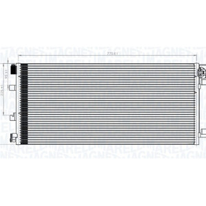 MAGNETI MARELLI 350203787000 Condensador de aire acondicionado